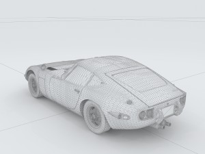 vehicle cars d6451 3D Modell
