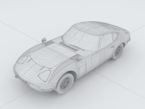 vehicle cars d6451 3D Modell