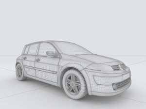 vehicle cars d6454 3D Model