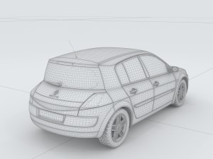 vehicle cars d6454 3D Model