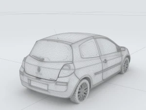 vehicle cars d6456 3D Model