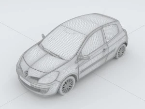 vehicle cars d6456 3D Model