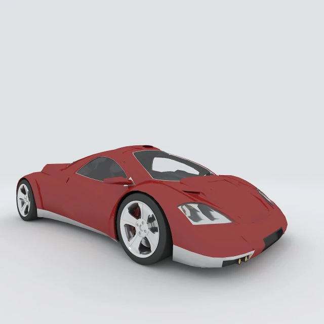 vehicle cars d6458 3D Model .c4d .max .obj .3ds .fbx .stl .blend 