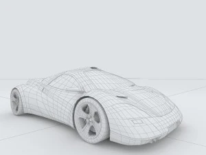 vehicle cars d6458 3D Model