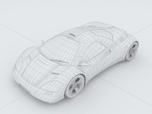 vehicle cars d6458 3D-Modell