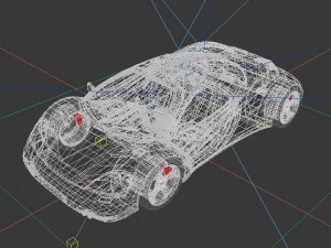 vehicle cars d6458 3D Model