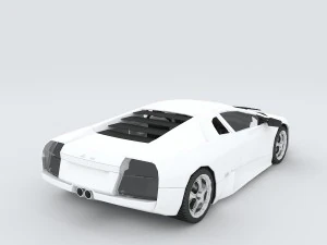 vehicle cars d6459 3D Model