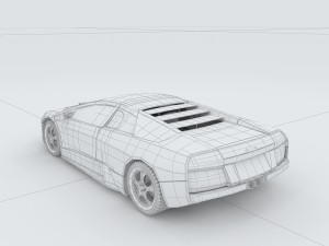 vehicle cars d6459 3D Model