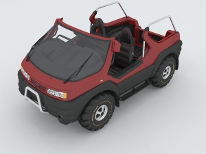 vehicle cars d6462 3D Model