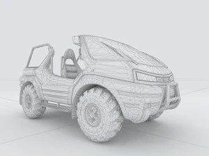 vehicle cars d6462 3D Model