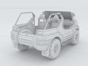 vehicle cars d6462 3D Model