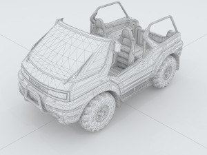 vehicle cars d6462 3D Model