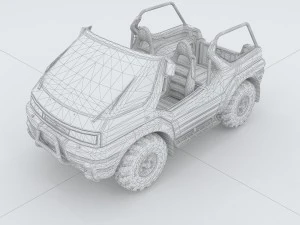 vehicle cars d6462 3D Model
