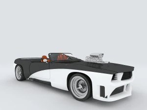 veh&iacute;culo coches d6465 Modelo 3D