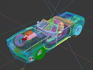 vehicle cars d6465 3D-Modell