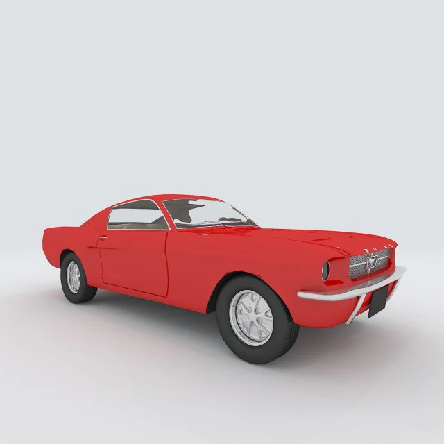 vehicle cars d6466 3D Model .c4d .max .obj .3ds .fbx .stl .blend