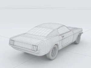 vehicle cars d6466 3D Model