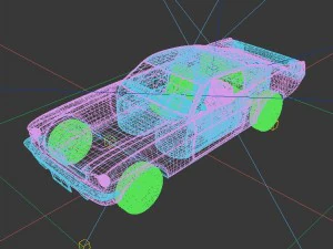 vehicle cars d6466 3D Model