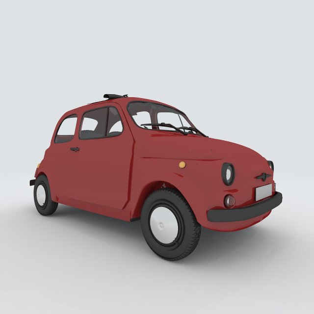 vehicle cars d6468 3D Модель .c4d .max .obj .3ds .fbx .stl .blend 