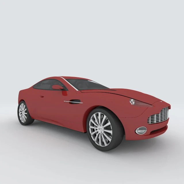 vehicle cars d6474 3D Model .c4d .max .obj .3ds .fbx .stl .blend 