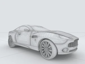 vehicle cars d6474 3D Model