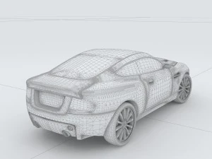 vehicle cars d6474 3D Model