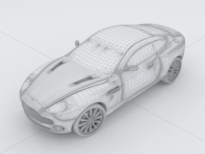 vehicle cars d6474 3D-Modell