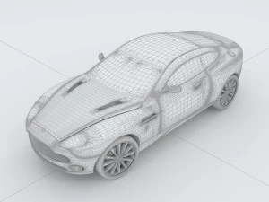 vehicle cars d6474 3D Model
