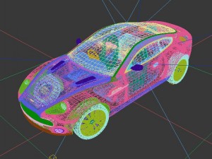 vehicle cars d6474 3D-Modell