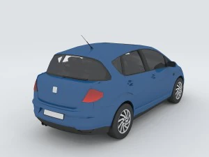 vehicle cars d6475 3D Model