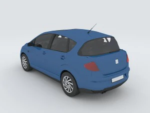 vehicle cars d6475 3D Model