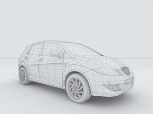vehicle cars d6475 Model 3D