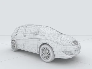 vehicle cars d6475 3D Model