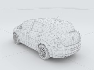 vehicle cars d6475 Model 3D