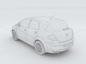 vehicle cars d6475 3D Model