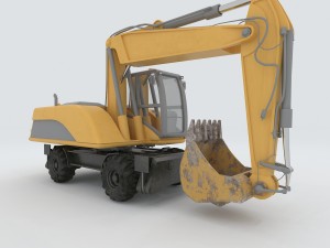 vehicle excavator 3D Model