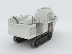 vehicle excavator 54 3D Model