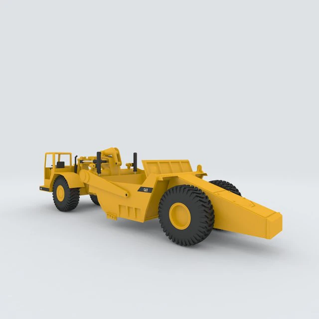 vehicle excavator 35604 3D Model .c4d .max .obj .3ds .fbx .stl .blend 