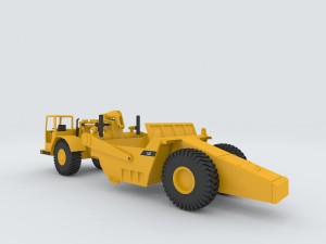 vehicle excavator 35604 3D Model