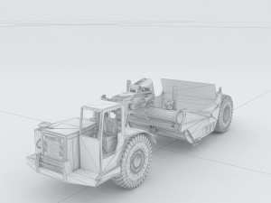 vehicle excavator 35604 Modèle 3D