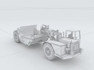 vehicle excavator 35604 3D Model