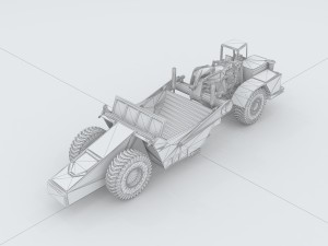 vehicle excavator 35604 Modèle 3D