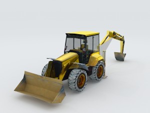vehicle excavator 35969 3D Model