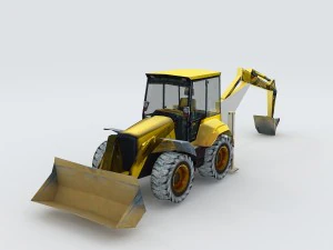 vehicle excavator 35969 3D Model