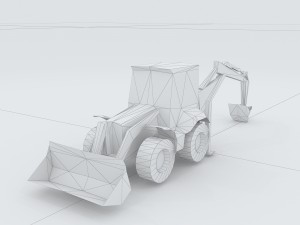 vehicle excavator 35969 3D Model