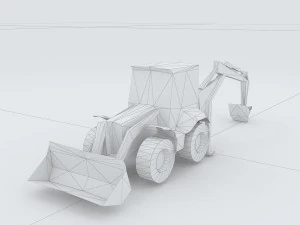 vehicle excavator 35969 3D Model