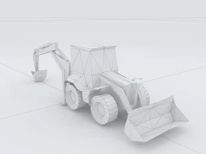 vehicle excavator 35969 3D Model