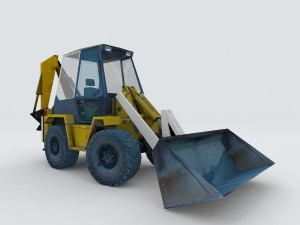 vehicle excavator 35971 3D Model