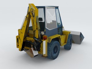 vehicle excavator 35971 Model 3D