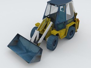 vehicle excavator 35971 Model 3D